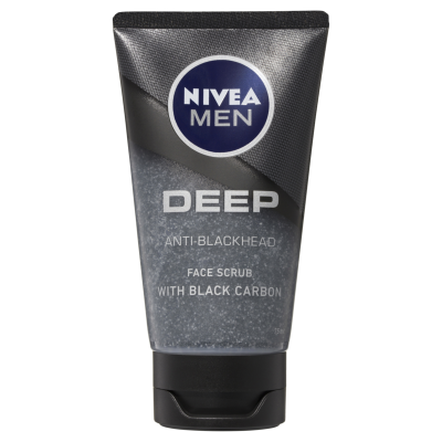 Nivea Men Deep Anti-Blackhead With Black Carbon Face Scrub 75ml