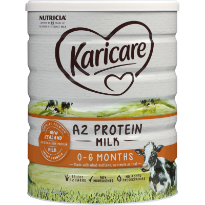 Karicare A2 Protein Stage 1 0-6 Months Infant Formula 900g