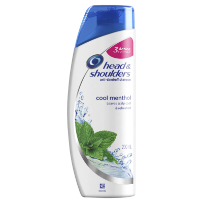 Head & Shoulders Anti-Dandruff Cool Menthol Shampoo 200ml