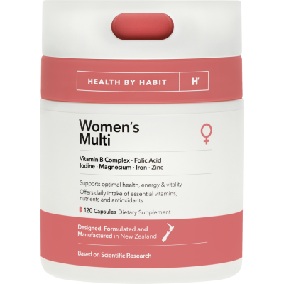 Health By Habit Women's Multi Capsules 120pk