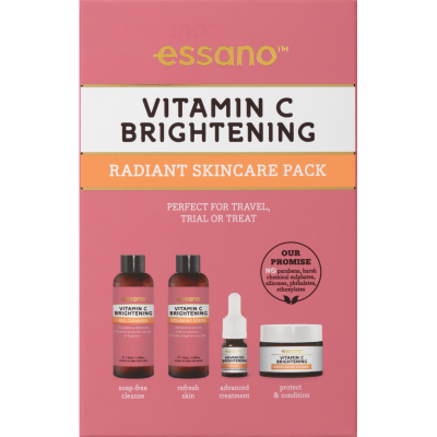 Essano Vitamin C Brightening Radiant Skincare Pack 1ea