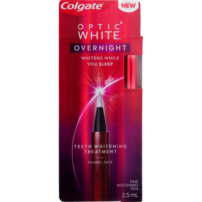 Colgate Optic White Overnight Teeth Whitening Treatment 1pk