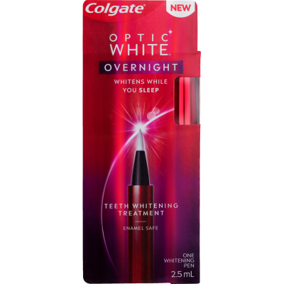 Colgate Optic White Overnight Teeth Whitening Treatment Pen 1pk