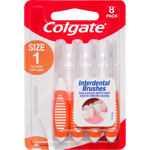 Colgate Size 1 Interdental Brushes 8pk