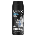 Lynx Ice Chill Iced Mint & Lemon Scent 48hr Deodorant Bodyspray 165ml