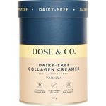 Dose & Co Vanilla Dairy-Free Collagen Creamer 340g