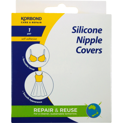 Korbond Silicone Nipple Covers 1ea
