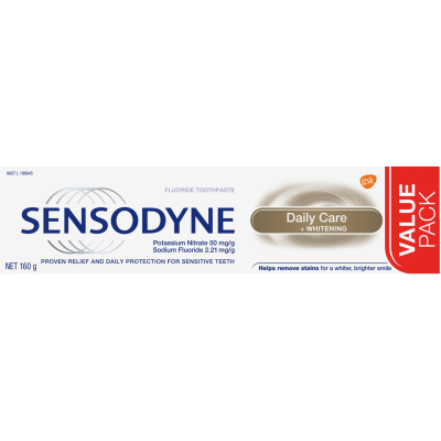 Sensodyne Daily Care Whitening Toothpaste 160g