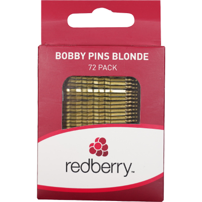 Korbond Redberry Bobby Pins Blonde 72pk