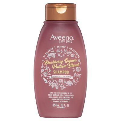 Aveeno Blackberry Quinoa Protein Blend Shampoo 354ml