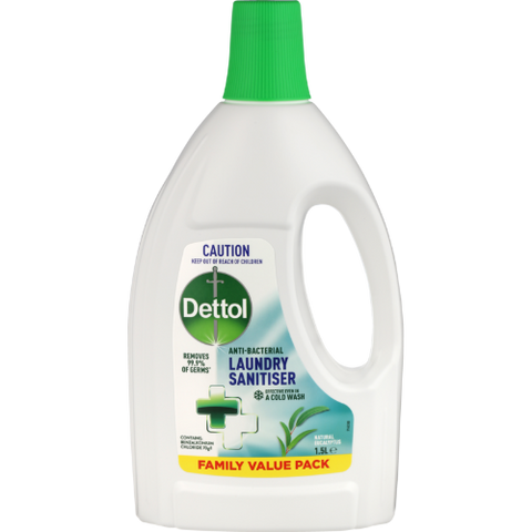 Dettol Eucalyptus Anti-Bacterial Laundry Sanitiser 1.5l