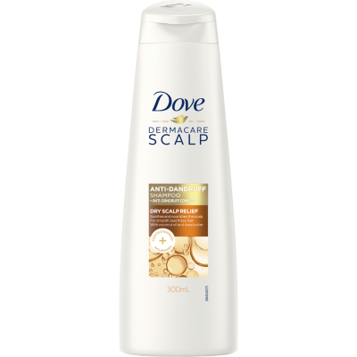 Dove Dermacare Scalp Dry Scalp Relief Anti-Dandruff Shampoo 300ml