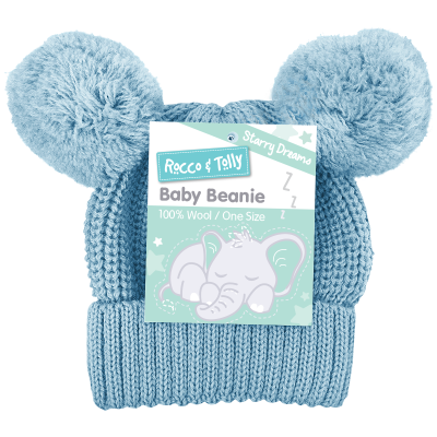 Rocco & Tolly Baby Beanie One Size Fits All 1ea