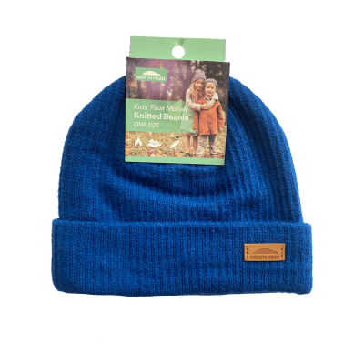 North Head Kid's Faux Mohair Knitted Beanie One Size Assorted 1ea