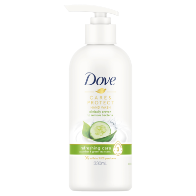 Dove Refreshing Care Cucumber & Green Tea Scent Hand Wash 330ml