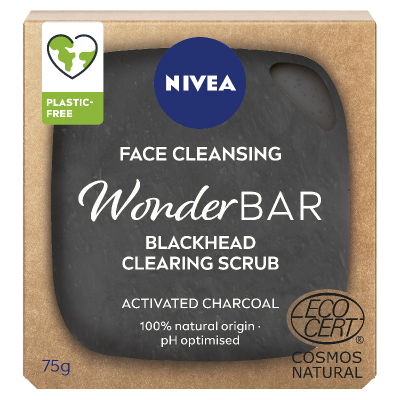 Nivea Face Cleansing Anti Blackhead Scrub Wonderbar 75g