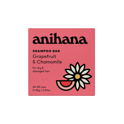 Anihana Grapefruit & Chamomile Shampoo Bar 65g