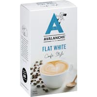 avalanche coffee mix flat white 140g 10 sachets