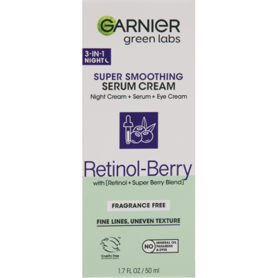Garnier Green Labs Retinol-Berry Super Smoothing Serum Cream 50.27ml