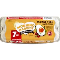 morning harvest eggs 10pk barn size 7 10pk