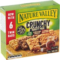 nature valley crunchy muesli bars variety pack 252g 6pk