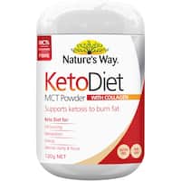 natures way keto diet dietary supplement mct powder 120g