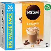nescafe coffee mix caramel 442g 26 sachets