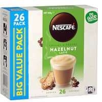 nescafe coffee mix hazelnut 468g 26 sachets