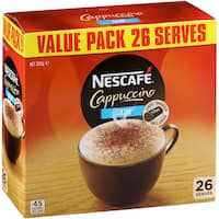 nescafe coffee mix cappuccino skim 332g 26 sachets