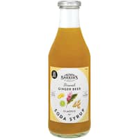 barkers soda syrup lite brewed ginger beer 710mL