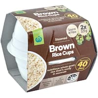 countdown brown rice microwave 2 x 125g 250g