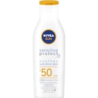 nivea sunscreen lotion sensitive spf 50 200mL