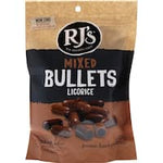 rjs bullets liquorice dark & milk chocolate 220g