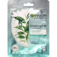 garnier hydrabomb tissue mask green tea 32g