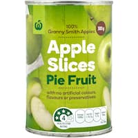 countdown apples fruit pie slices 385g