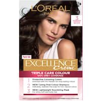loreal excellence hair colour darkest brown 3
