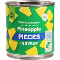 countdown pineapple pieces in syrup 425g