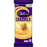 cadbury chocolate block caramilk 180g