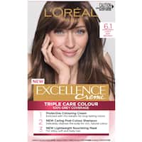 loreal excellence hair colour ash brown 6.1