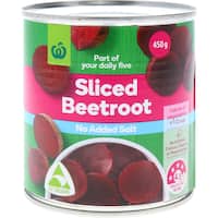 countdown beetroot sliced no added salt 450g