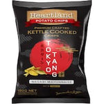 heartland potato chips wasabi mayo 150g