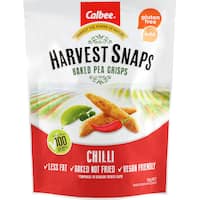 harvest snaps pea snacks chilli 93g