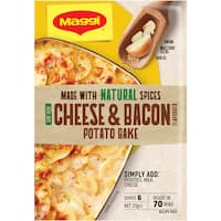 maggi side dish potato bake cheese & bacon 21g