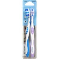 all smiles toothbrush medium 2pk