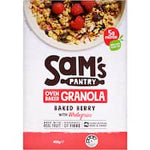 sam's pantry granola baked berry with wholegrains 450g