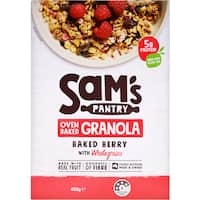 sam's pantry granola baked berry with wholegrains 450g