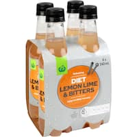countdown lemon, lime & bitters diet 4pk