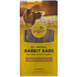 bow wow dog treats rabbit ears 10pk