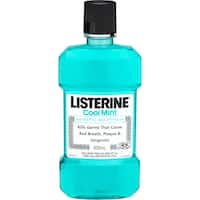 listerine mouth rinse cool mint 500mL
