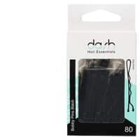 dash hair clips black bobby pins 80pk